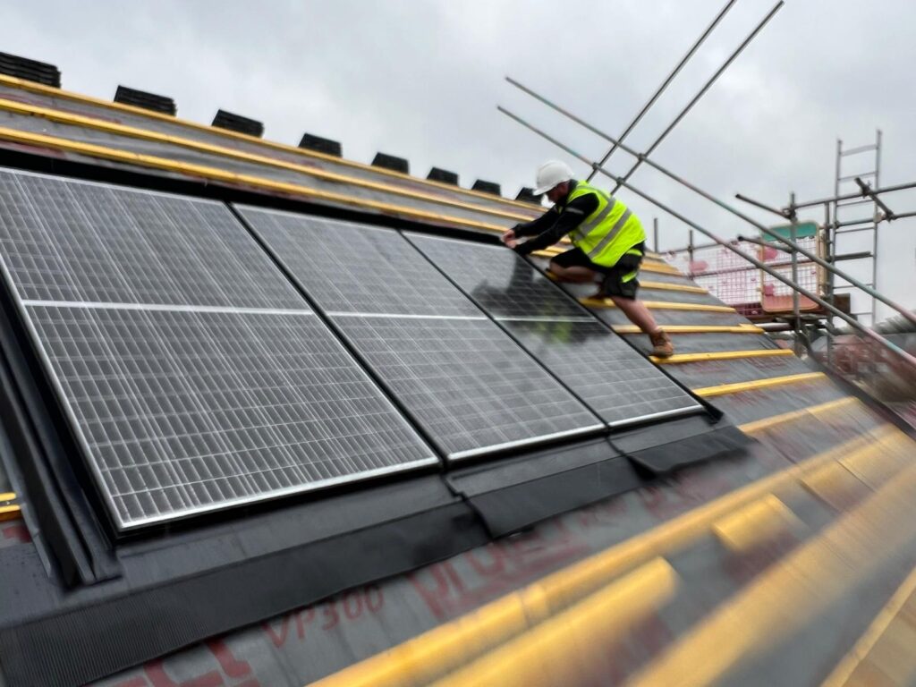Solar panel maintenance